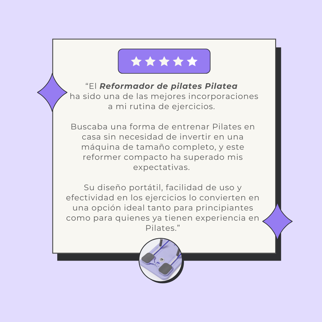 Reformador de pilates portátil Pilatea ™