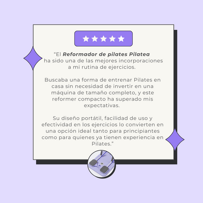 Reformador de pilates portátil Pilatea ™